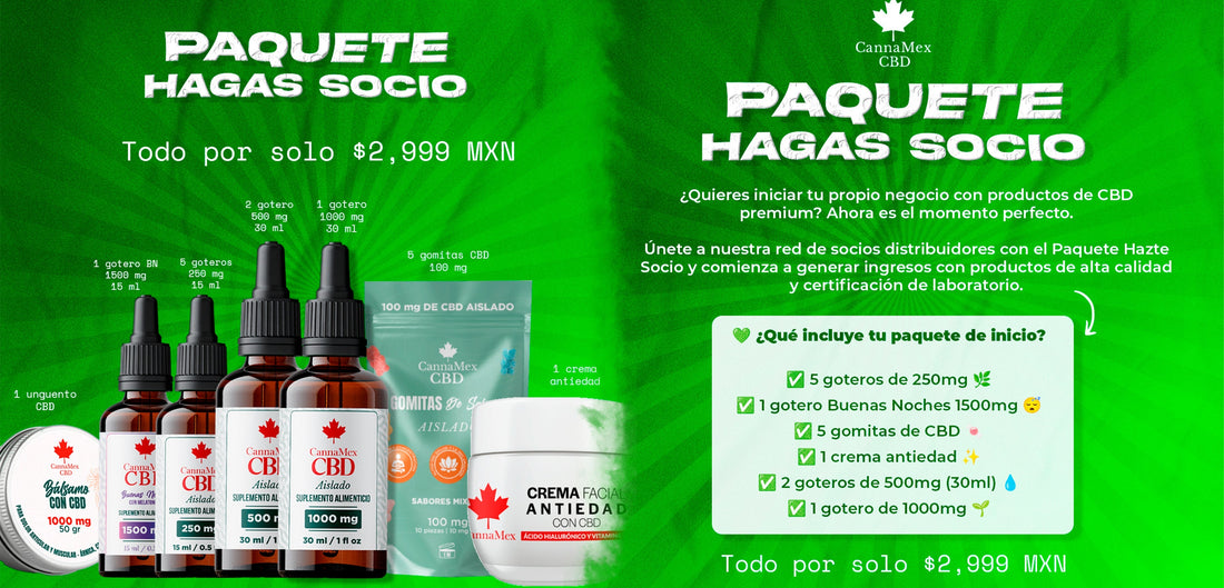 ¿Por qué convertirte en socio de Cannamex CBD?