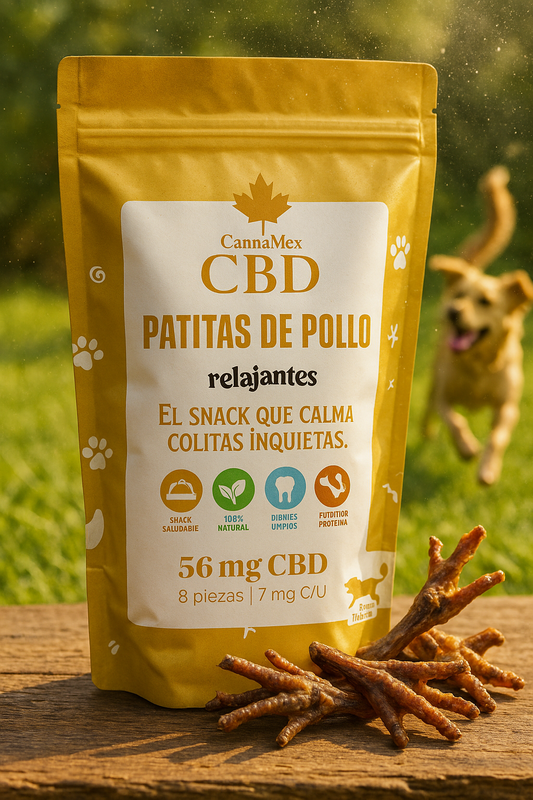 Patitas de pollo deshidratadas