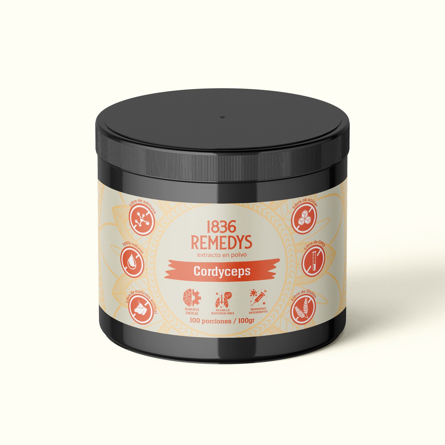 Cordyceps - 100% raiz en polvo
