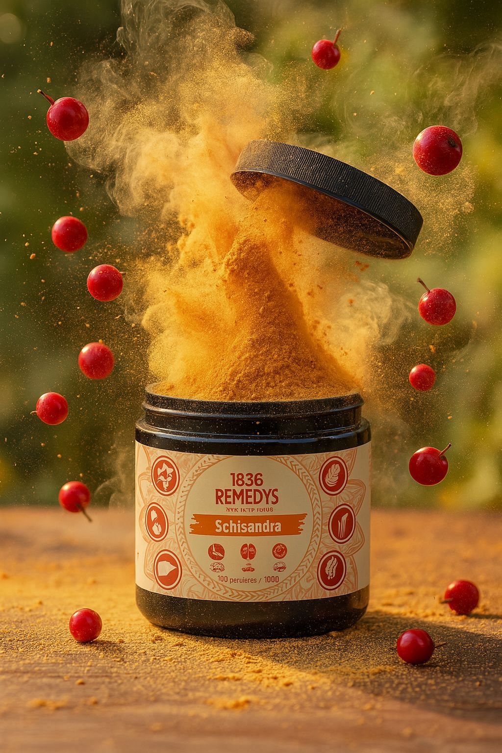 Schisandra - 100% raiz en polvo