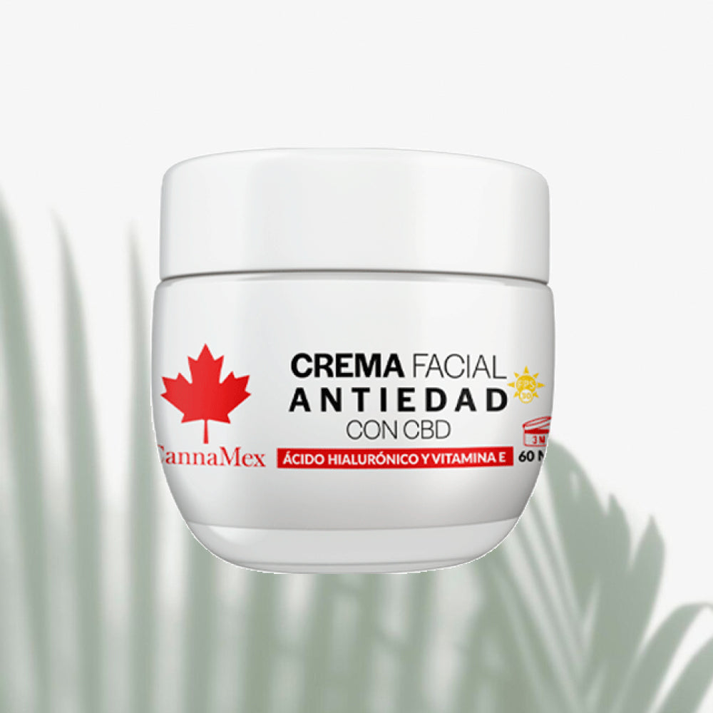 Crema Antiedad con CBD – Presentación de 250 mg (60 ml)