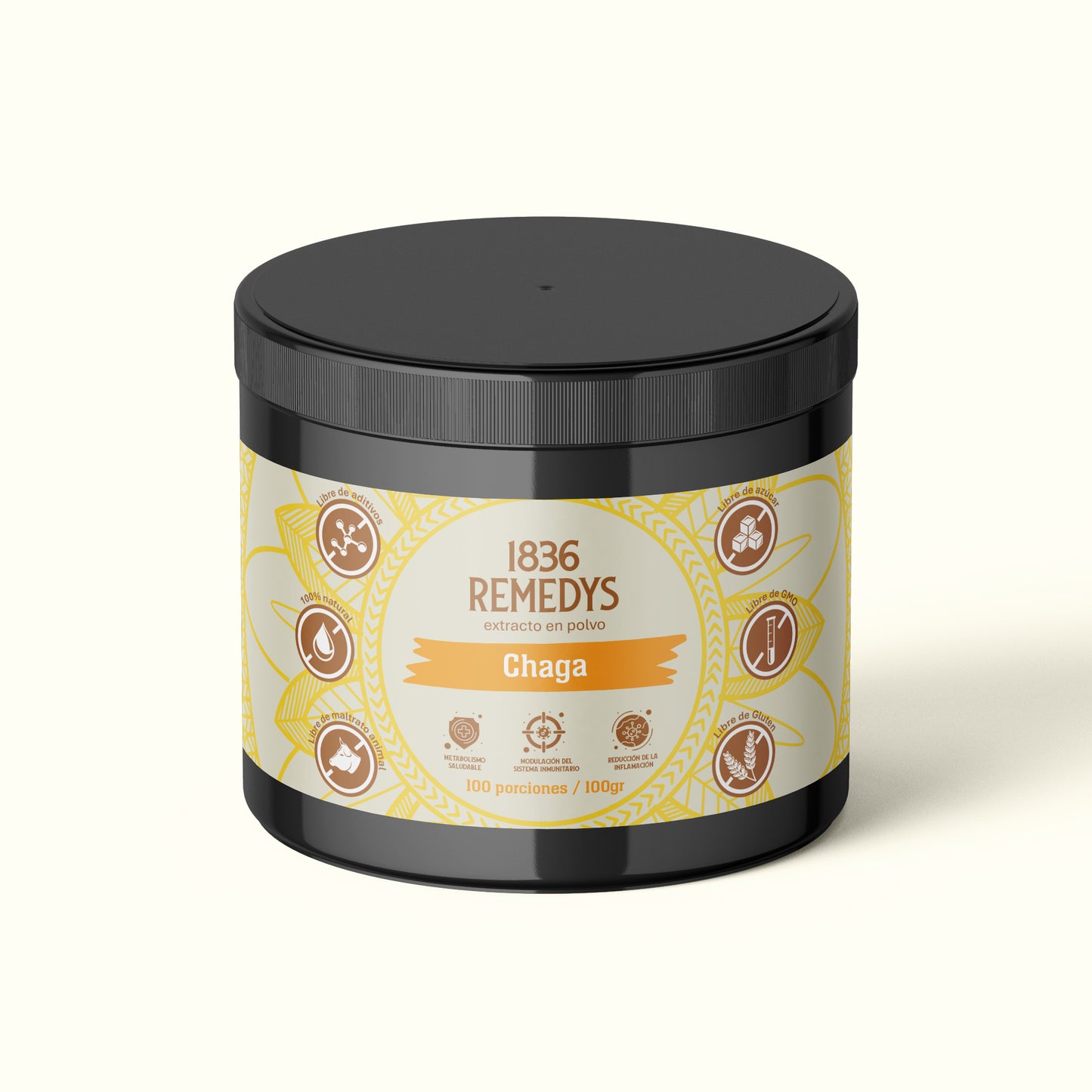 Chaga - 100% raiz en polvo