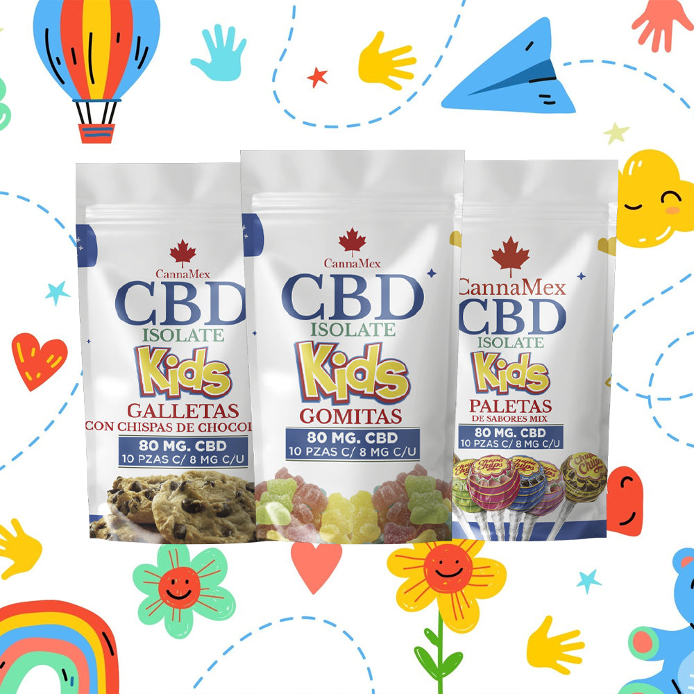 Línea Kids de Productos con CBD