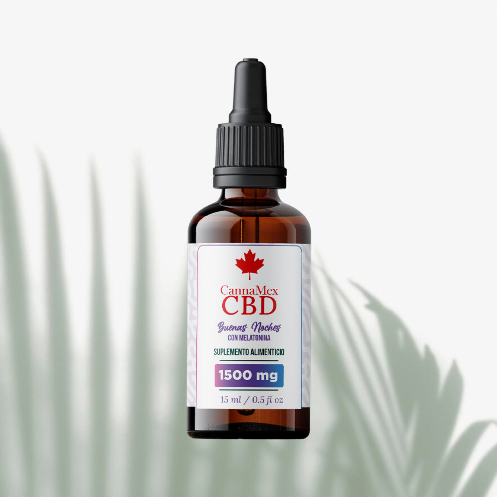 Gotero de CBD con Melatonina - Presentaciones de 15 ml o 30 ml