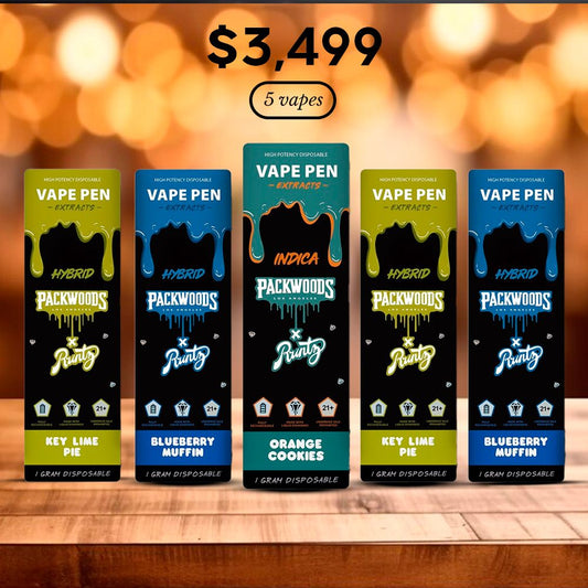 ¡PROMO! 5 Vapes D8 x de $5000 a $3,499