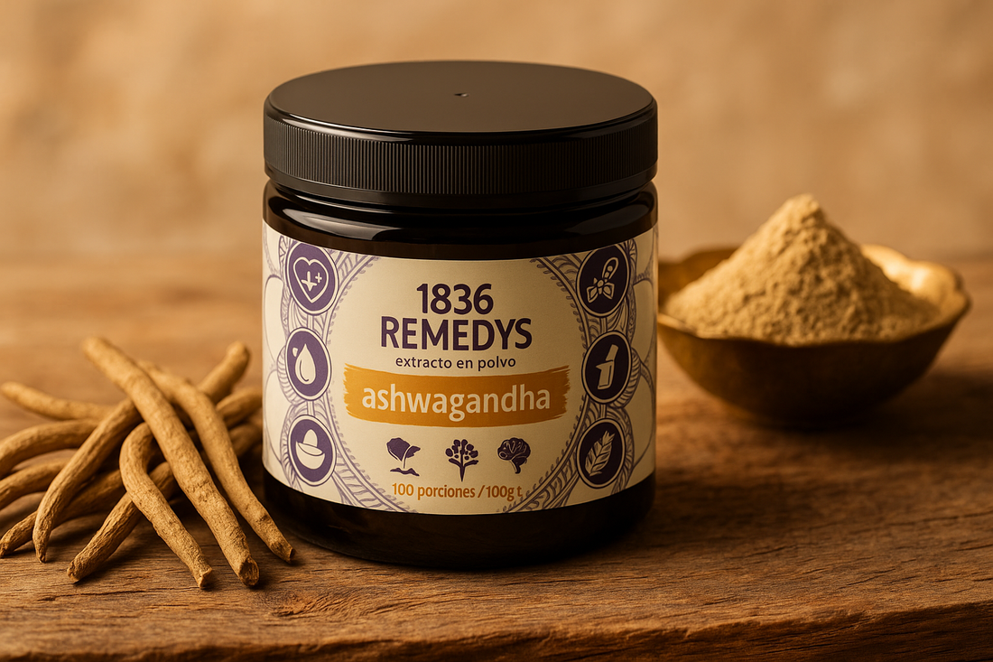 🌱 Ashwagandha: el adaptógeno que equilibra cuerpo, mente y energía