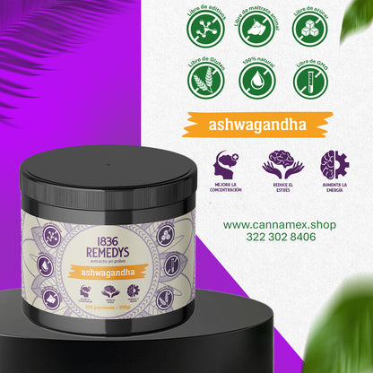 Aswagandha - 100% raiz en polvo