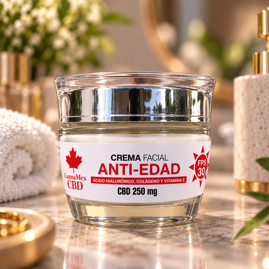 Crema - Antiedad con CBD