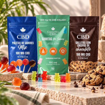 Dulces para relajar con CBD