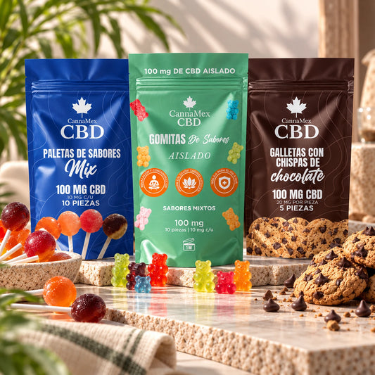 Dulces para relajar con CBD
