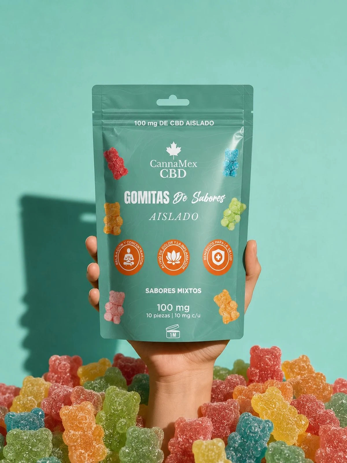 Dulces para relajar con CBD
