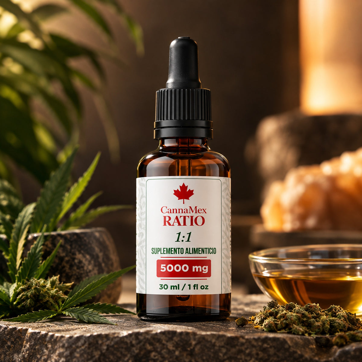 Equilibrio profundo CBD:THC
