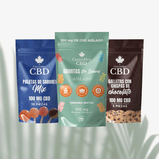 Comestibles de CBD – Gomitas, Galletas, Paletas y Tés